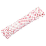 Vidaxl tirette cordon de démarrage blanc et rouge ø3 mm 10 m nylon