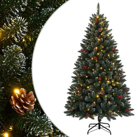 VidaXL Sapin de Noël artificiel avec 300 LED 180 cm