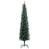 VidaXL Sapin de Noël artificiel étroit avec 300 LED 240 cm