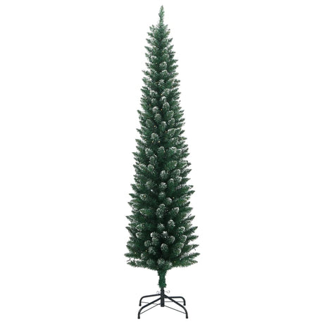 Vidaxx sapin de Noël artificiel étroit avec 300 LED 240 cm