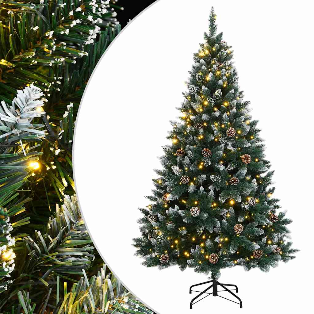 VidaXL Sapin de Noël artificiel avec 150 LED 120 cm