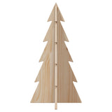 Vidaxx décoration de Noël sapin de Noël 59,5 cm bois de pin massif