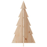 Vidaxx décoration de Noël sapin de Noël 80 cm en bois de pin massif