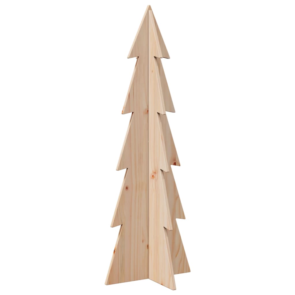 Vidaxx décoration de Noël sapin de Noël 112 cm bois de pin massif