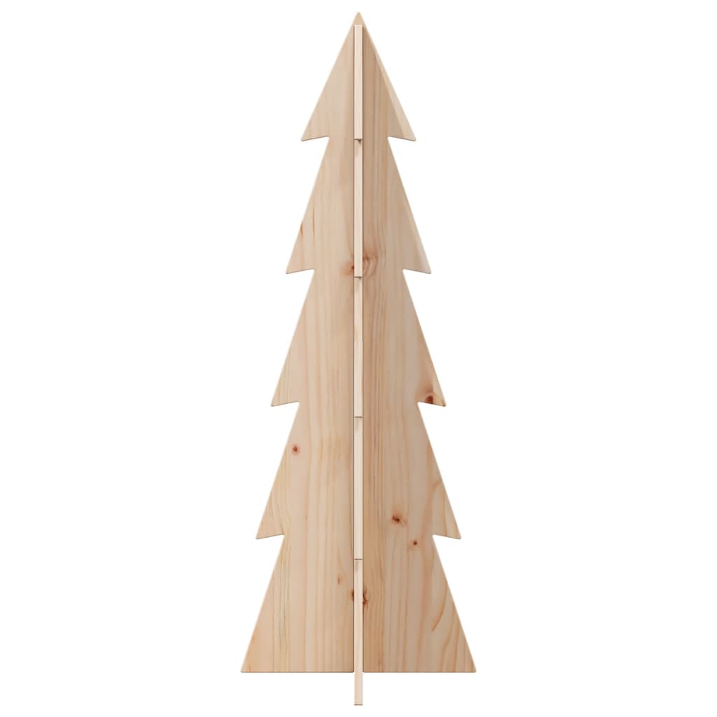 Vidaxx décoration de Noël sapin de Noël 112 cm bois de pin massif