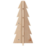 Vidaxl kerstdecoratie kerstboom 49 cm massief grenenhout