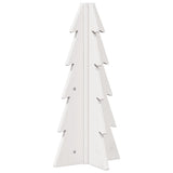 Vidaxx décoration de Noël sapin de Noël 49 cm bois de pin massif blanc
