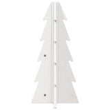 Vidaxx décoration de Noël sapin de Noël 49 cm bois de pin massif blanc