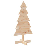 Vidaxx décoration de Noël sapin de Noël 100 cm bois de pin massif