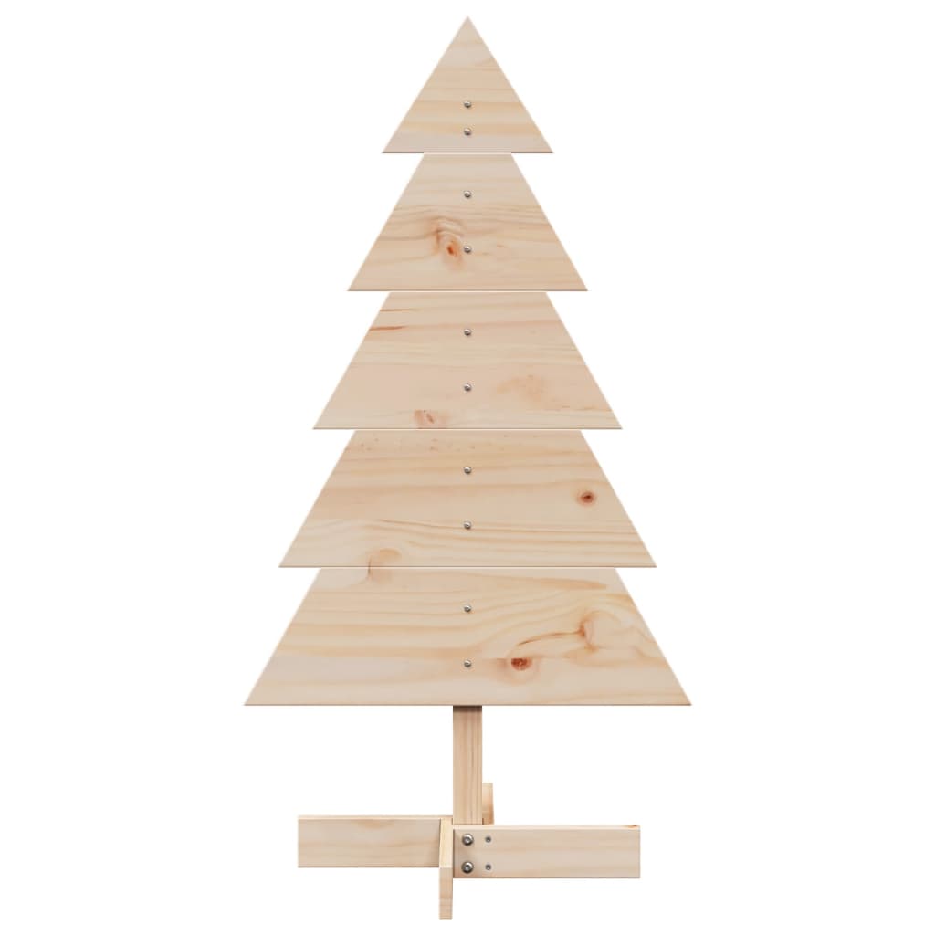 Vidaxx décoration de Noël sapin de Noël 100 cm bois de pin massif