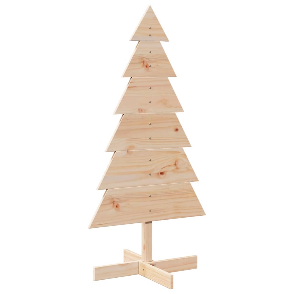 Vidaxx décoration de Noël sapin de Noël 120 cm en bois de pin massif