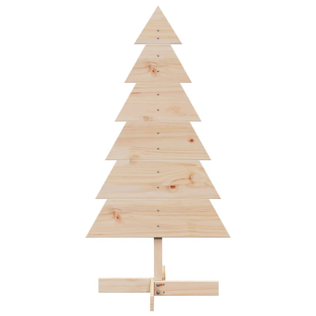 Vidaxx décoration de Noël sapin de Noël 120 cm en bois de pin massif