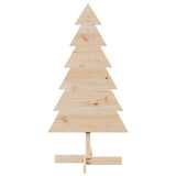 Vidaxx décoration de Noël sapin de Noël 120 cm en bois de pin massif