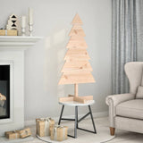 Vidaxx décoration de Noël sapin de Noël 120 cm en bois de pin massif