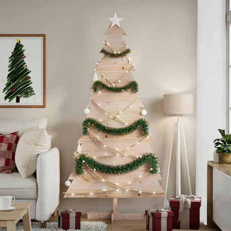 Vidaxx Décoration de Noël Sapin de Noël 180 cm en bois de pin massif