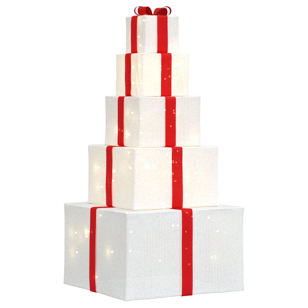 VidaXL coffret cadeau décoration de Noël 250 LED blanc chaud
