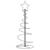 Vidaxxl Sapin de Noël LED 80 LED blanc chaud 120 cm