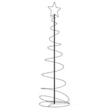 Vidaxxl Sapin de Noël LED 120 LED blanc chaud 180 cm