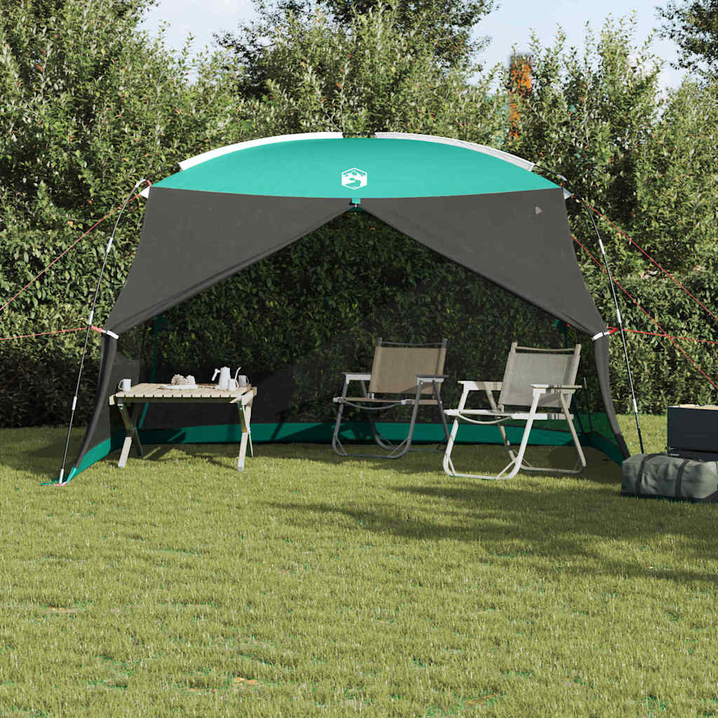 Vidaxl muskietentent met dak zeegroen 380 x 380 x 225 cm
