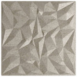 Vidaxx 48 pcs panneaux muraux améthyste 12 m² 50x50 cm xps béton
