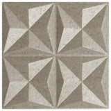 Vidaxx 48 pcs panneaux muraux origami 12 m² 50x50 cm xps béton