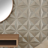 Vidaxx 48 pcs panneaux muraux origami 12 m² 50x50 cm xps béton