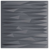 Vidaxx 12 pcs panneaux muraux pierre 3 m² 50x50 cm xps gris