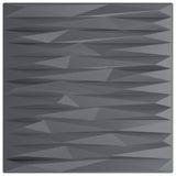 Vidaxl de 24 paneles de pared de la piedra 6 m² 50x50 cm xps gris