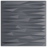 Vidaxx 48 pcs panneaux muraux pierre 12 m² 50x50 cm xps gris