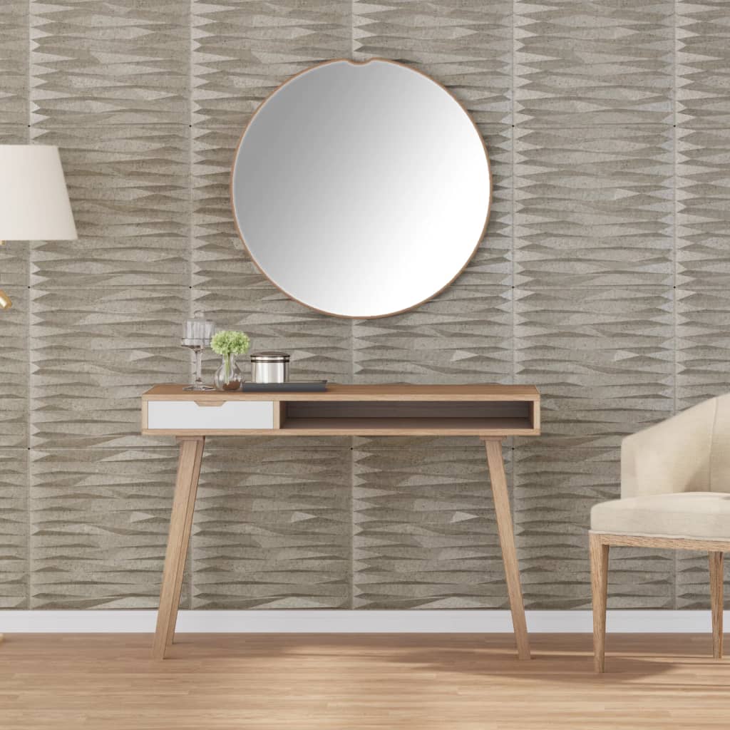 Vidaxx 12 pcs panneaux muraux pierre 3 m² 50x50 cm xps béton