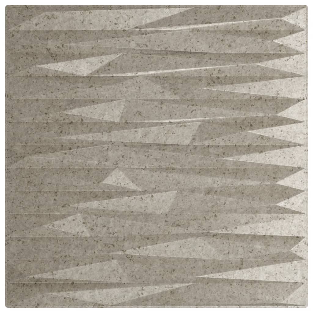 Vidaxx 48 pcs panneaux muraux pierre 12 m² 50x50 cm xps béton