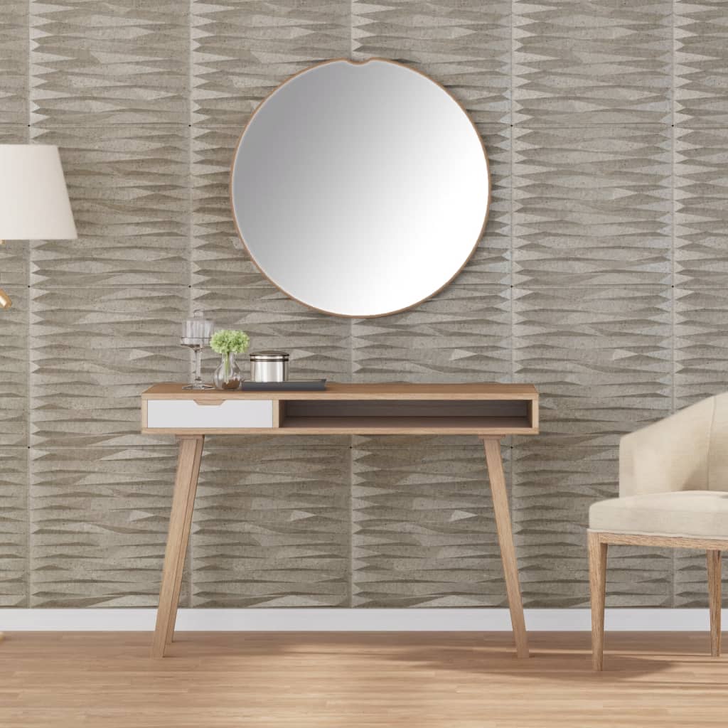 Vidaxx 48 pcs panneaux muraux pierre 12 m² 50x50 cm xps béton