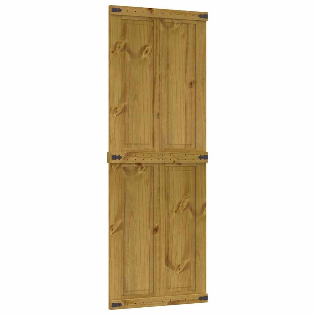 Vidaxl Sliding Door Corona 80x210 cm Pine solide