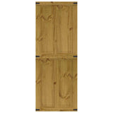 Vidaxl Sliding Door Corona 80x210 cm Pine solide