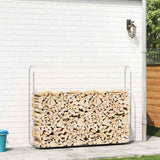 Vidaxx support à bois de chauffage 200x25x150 cm en acier galvanisé