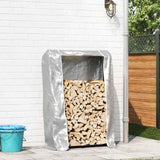 Vidaxx support à bois de chauffage avec housse de pluie 100x25x150 cm en acier galvanisé