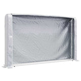 Vidaxx support à bois de chauffage avec housse de pluie 250x25x150 cm en acier galvanisé
