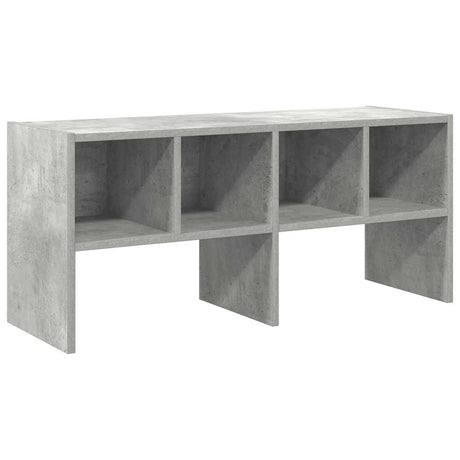 Vidaxx étagère à chaussures empilable 89,5x30x40 cm gris béton
