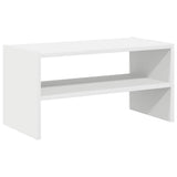 VidaXL étagère à chaussures empilable 60x30x30,5 cm blanc