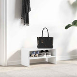 VidaXL étagère à chaussures empilable 60x30x30,5 cm blanc