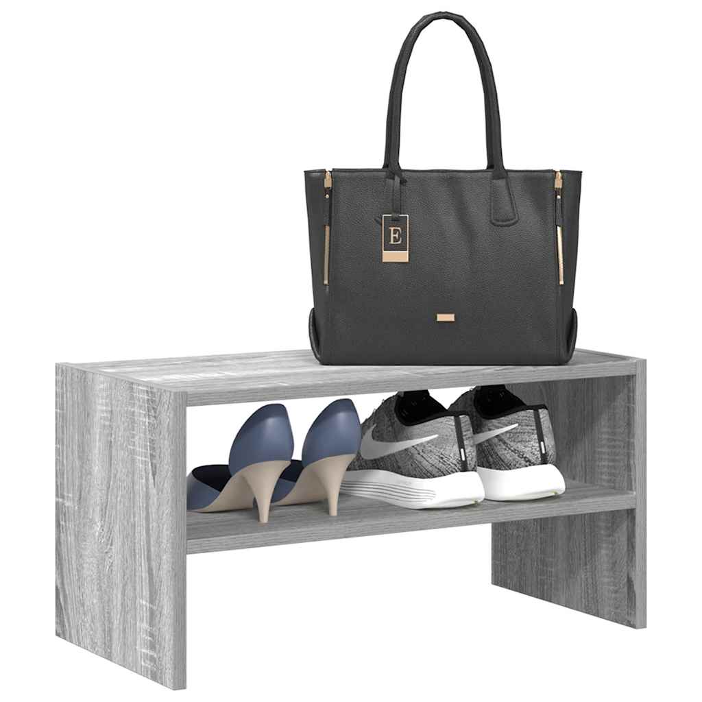 Vidaxl Shoe Ratch A Applacable 60x30x30.5 cm de Oak Grey Oak