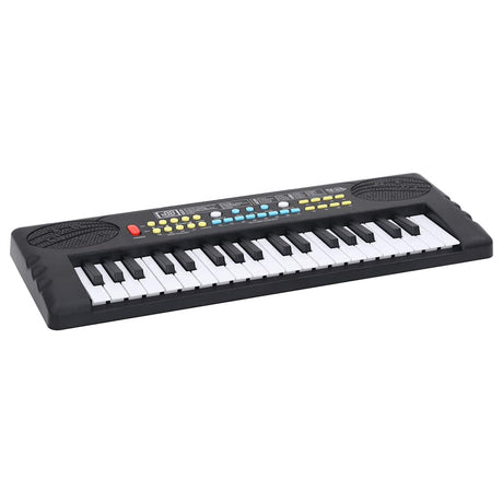 Clavier électrique piano Vidaxxl avec 37 touches et microphone