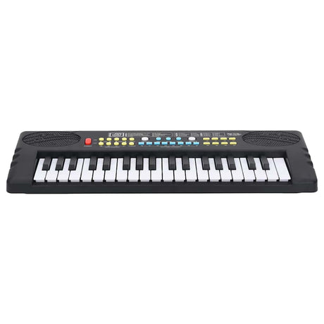 Clavier électrique piano Vidaxxl avec 37 touches et microphone
