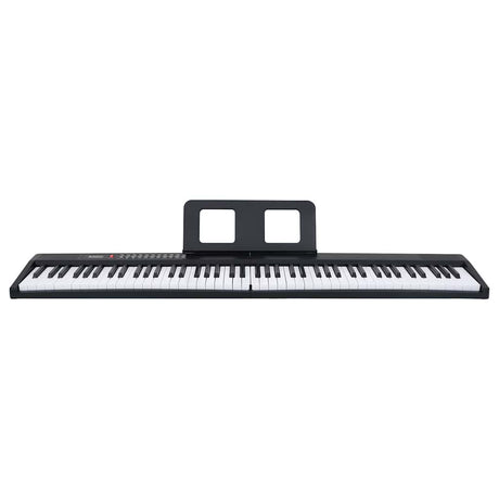 Vidaxxl clavier électrique piano 88 touches avec pupitre