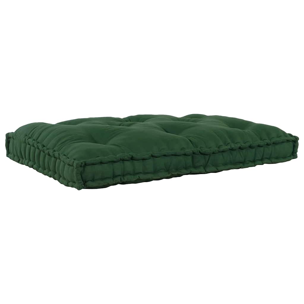 Vidaxl modulair bank groen 120 x 80 x 12 cm stof