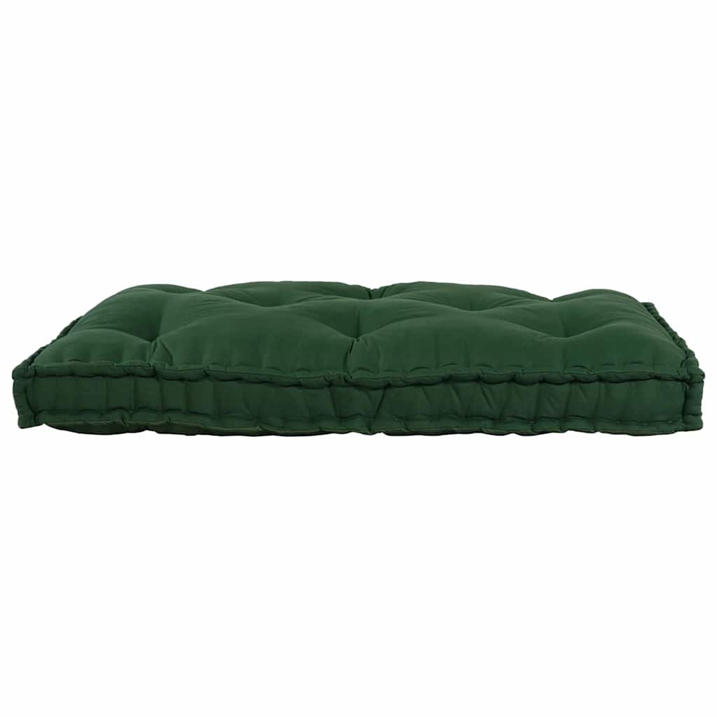 Vidaxl modulair bank groen 120 x 80 x 12 cm stof