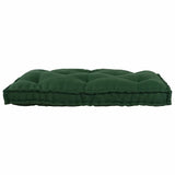 Vidaxl modulair bank groen 120 x 80 x 12 cm stof