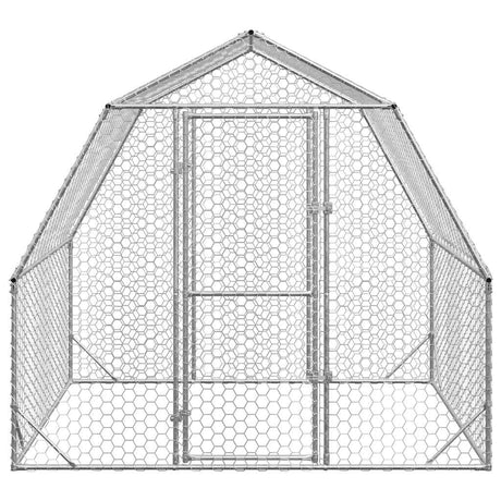 Poulailler Vidaxx 2,5x2x2,25 m en acier galvanisé