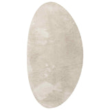 Vidaxl vloerkleden huarte beige 100 x 200 cm polyester