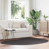 Vidaxl vloerkleden huarte antraciet 140 x 200 cm polyester